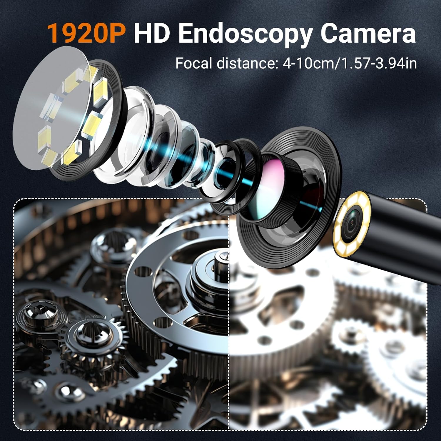 Thumbnail 2 de Ferdiiz Endoscope 1920P HD Inspection Camera