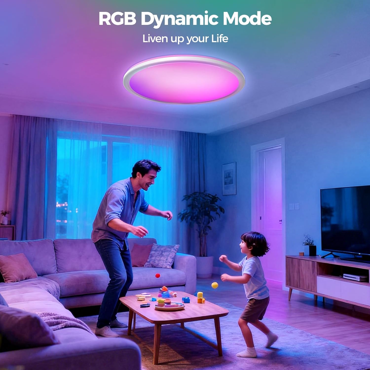 Thumbnail 6 de hepside LED Deckenleuchte Dimmbar 24W Ø30cm