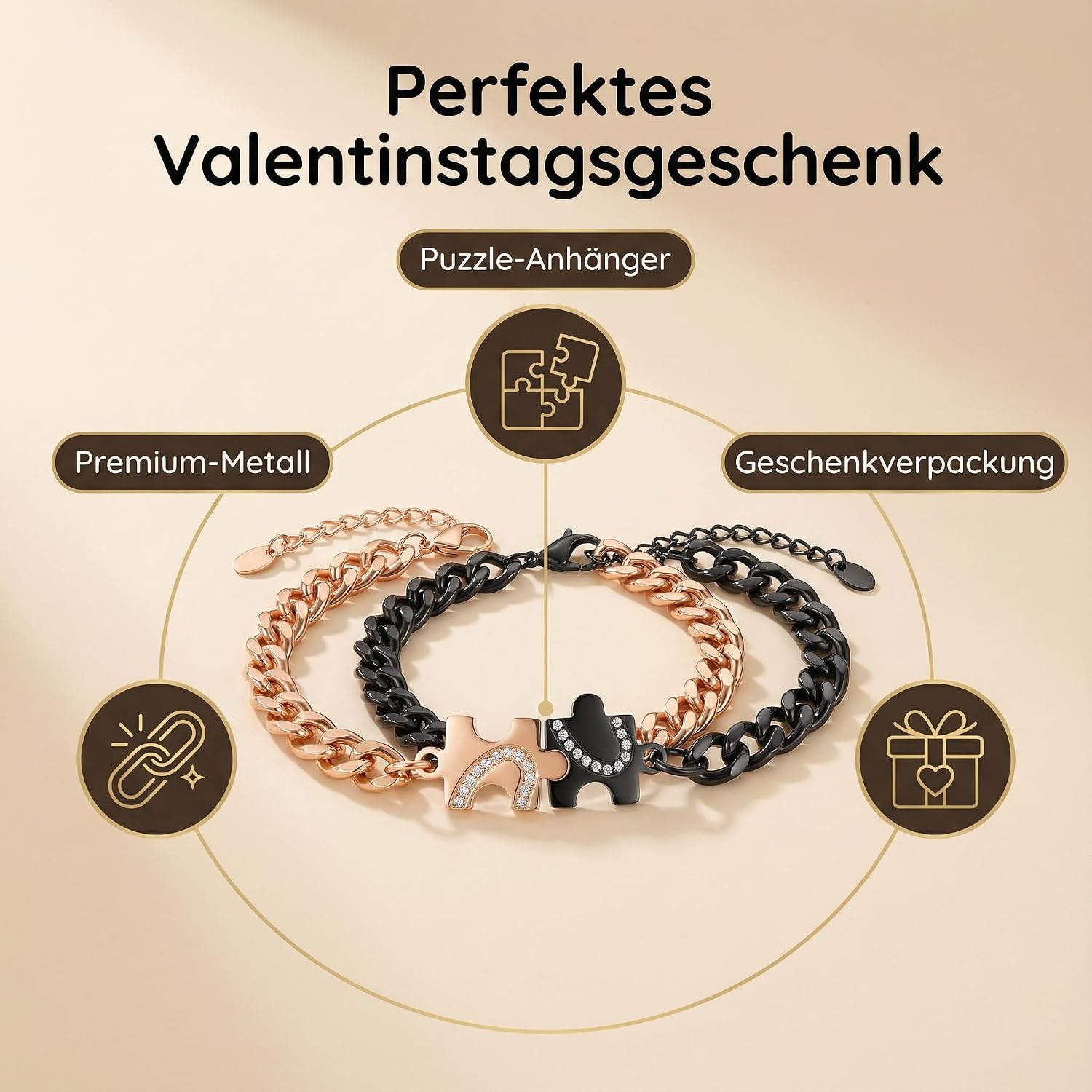 Thumbnail 3 de Gkmamrg Partnerarmbänder