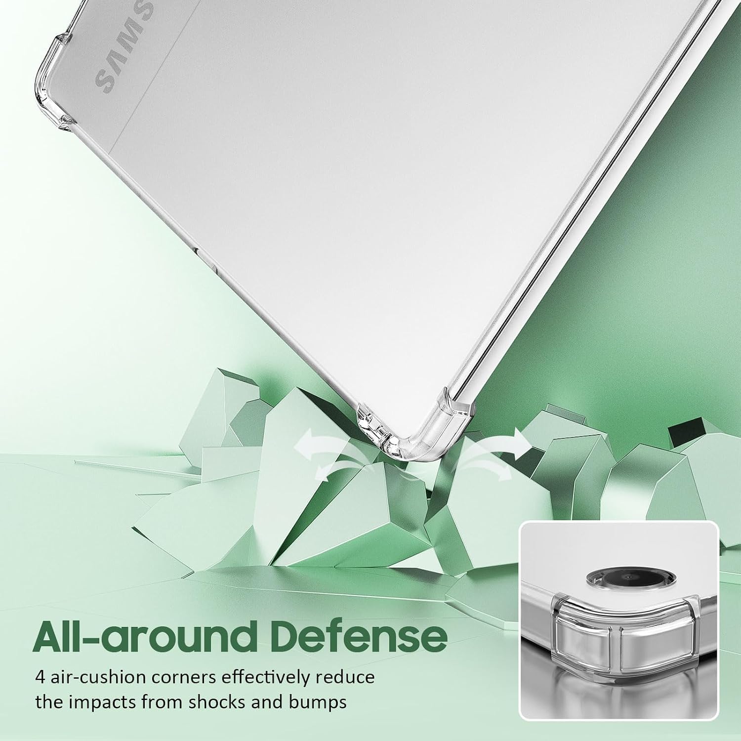 Detalle de TiMOVO Transparent Hülle für Samsung Galaxy Tab A11+/A11 Plus 11 Zoll 2025 – Ultradünn & Klar