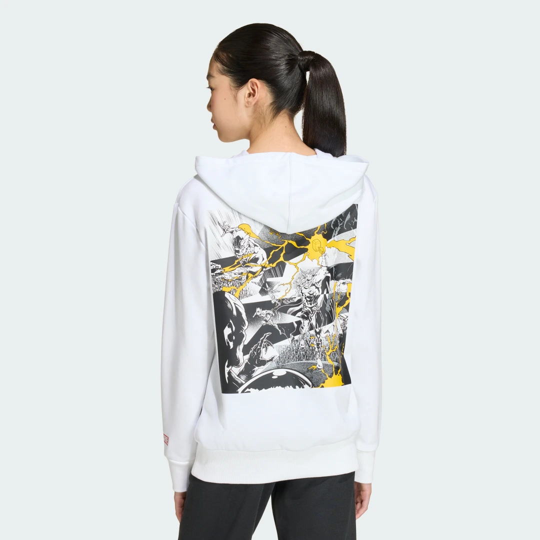 Thumbnail 3 de Sudadera con capucha adidas Real Madrid Avengers - Blanca