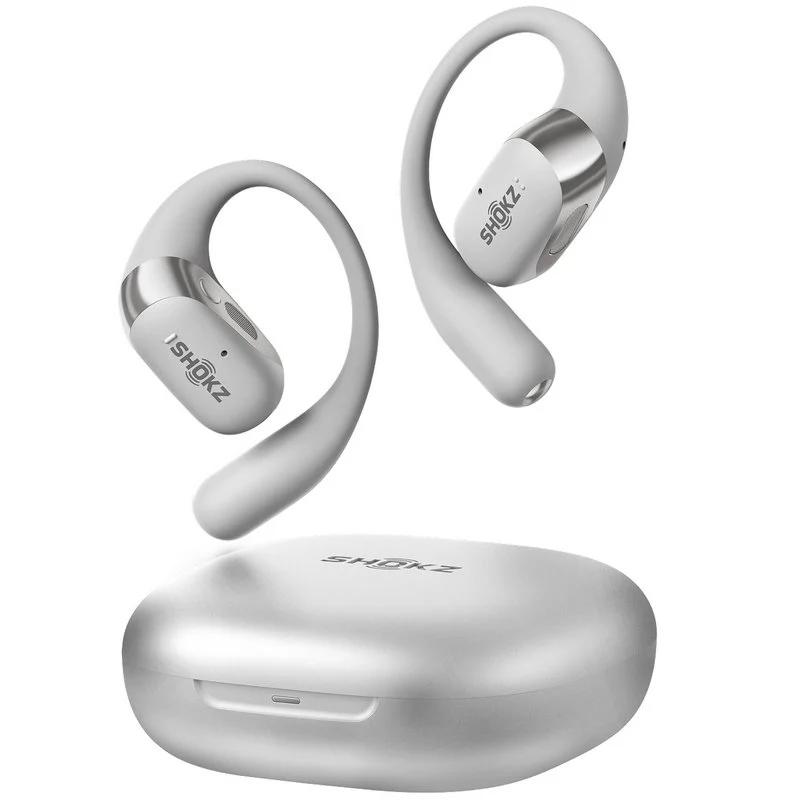 Detalle de Shokz Openfit 2 Plus: Auriculares Open-Ear Inalámbricos con DualBoost y Dolby Audio