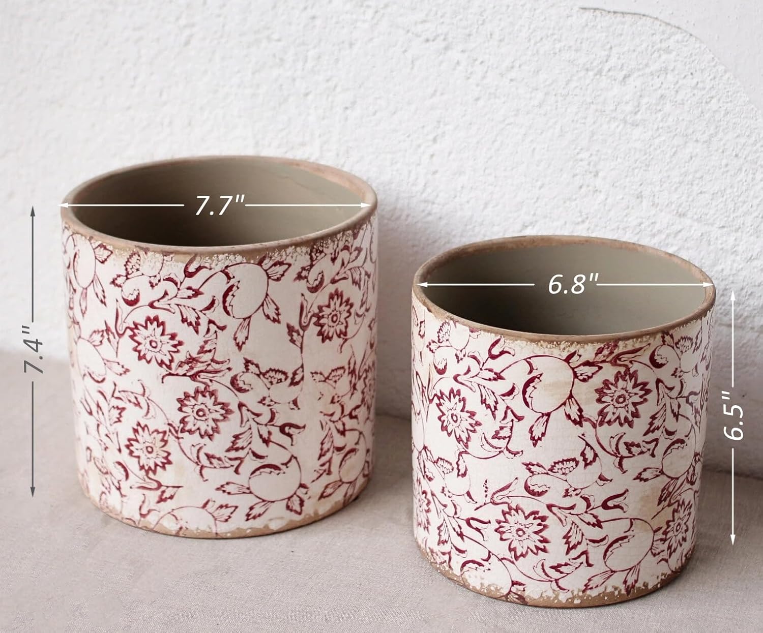 Thumbnail 6 de Ceramic Planter Cachepot 6.8-Inch