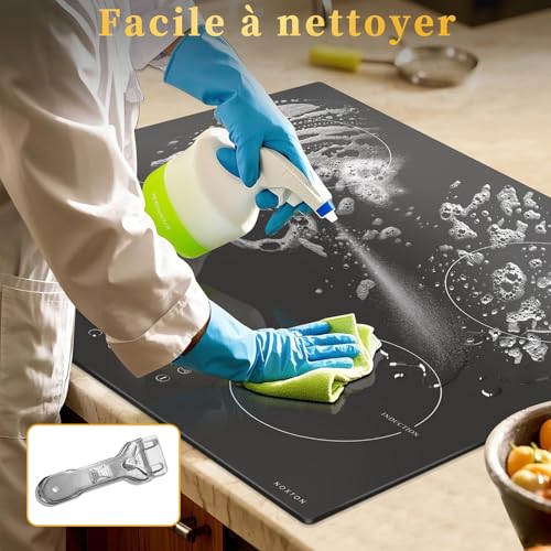 Thumbnail 8 de NOXTON Plaque Induction avec Prise – Plaque de Cuisson Électrique 4 Feux