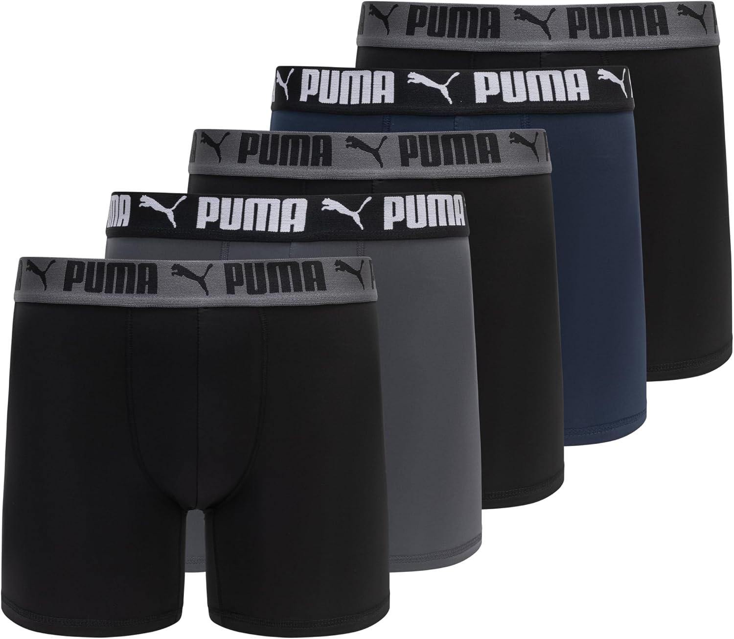 Thumbnail 6 de Puma 5 Pack Performance Boxer Briefs - Boxeurs ajustés pour homme