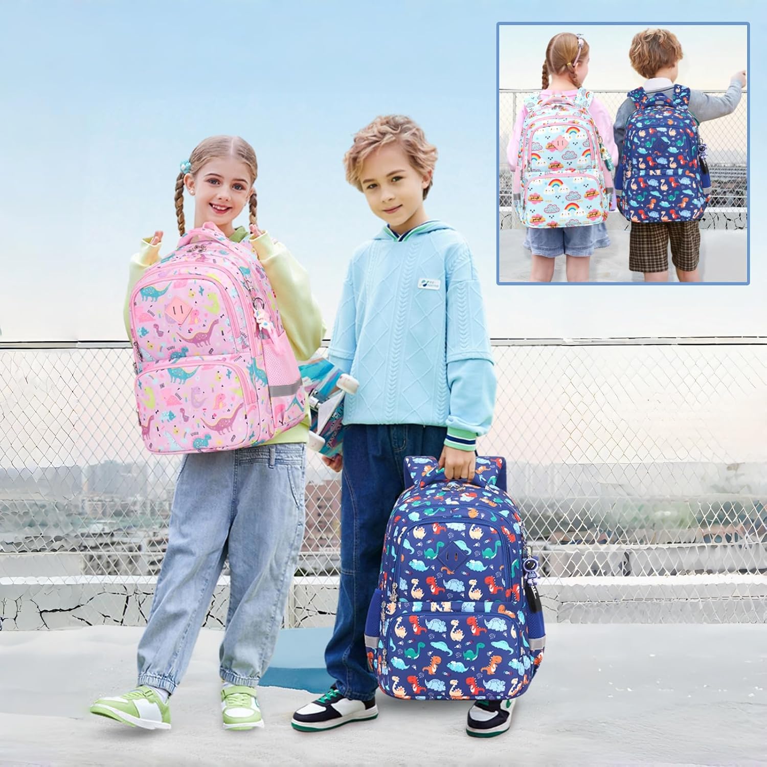 Detalle de Armbq Kids School Backpack 32.5x14.5x43 cm
