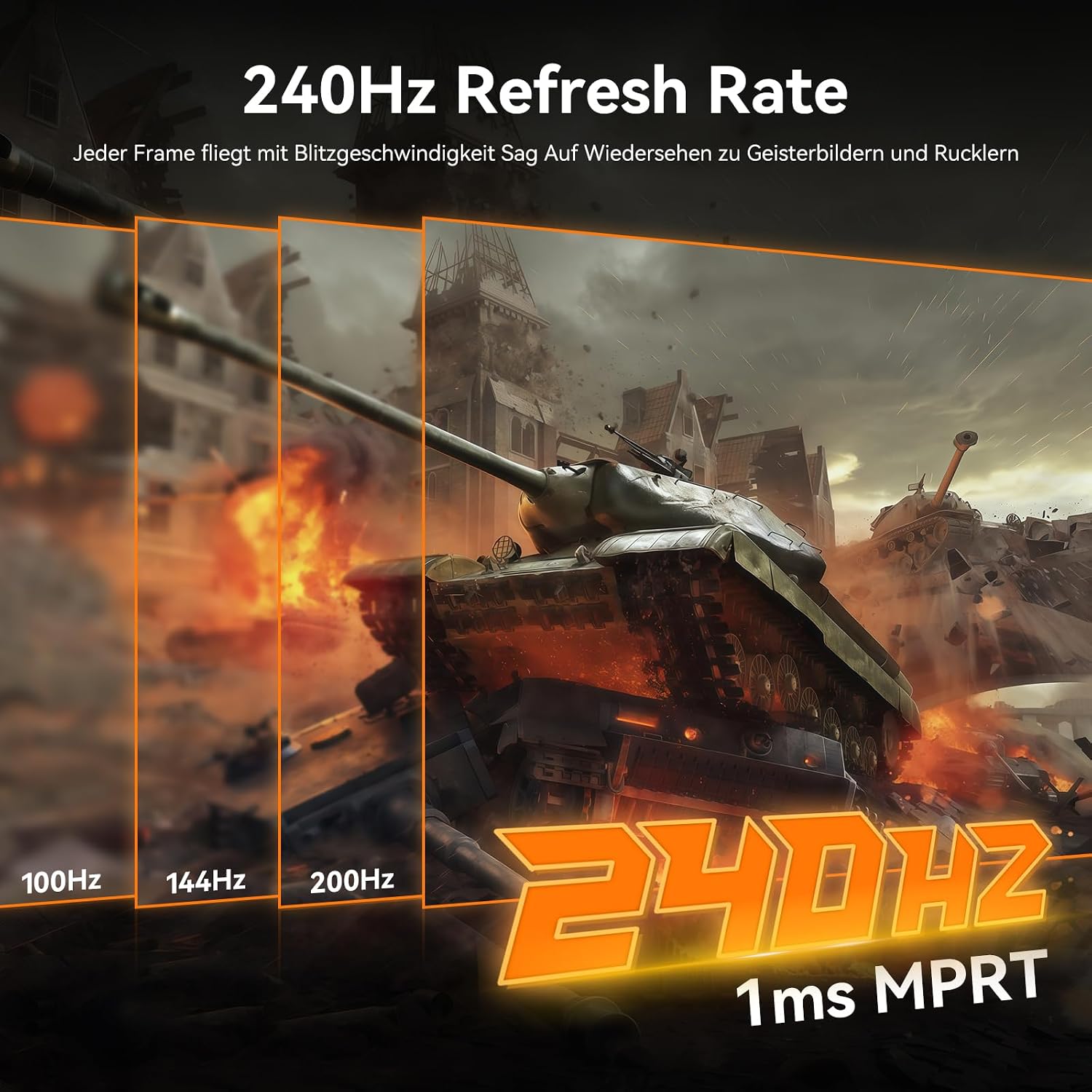 Detalle 2 de CronusPro Curved Gaming Monitor 24 Zoll 240 Hz