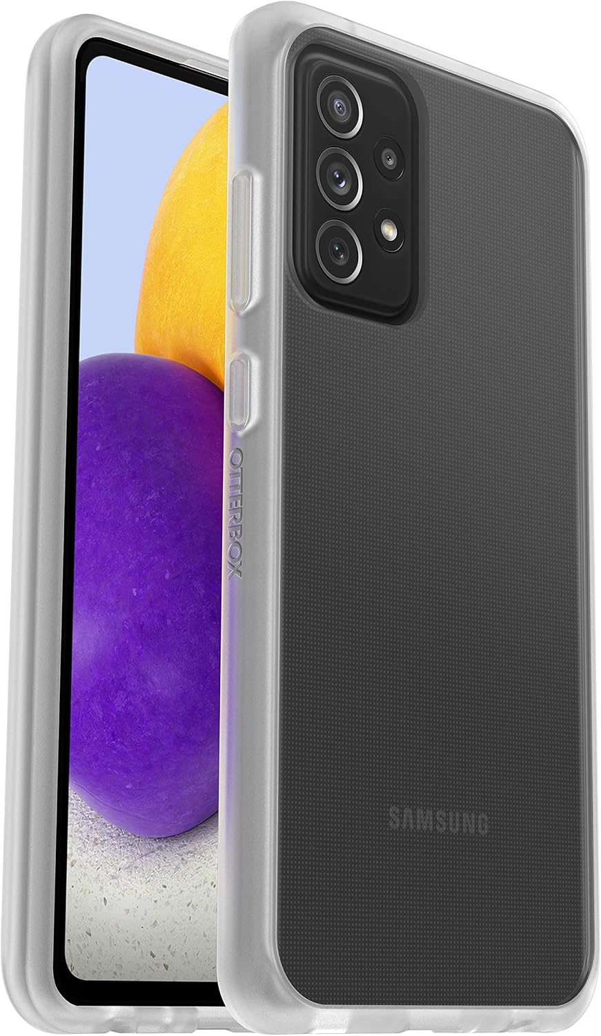 Detalle de OtterBox React Series pour Samsung Galaxy A72 – Coque ultra-mince, antichoc et anti-chute