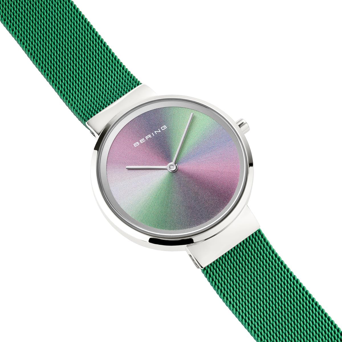 Thumbnail 2 de BERING 10X31 Orologio da donna: cassa 31 mm in acciaio, vetro zaffiro e cinturino in maglia milanese