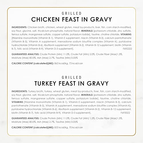 Thumbnail 6 de Purina Fancy Feast Poultry & Beef Wet Cat Food Variety Pack, 3 oz (24-Pack)