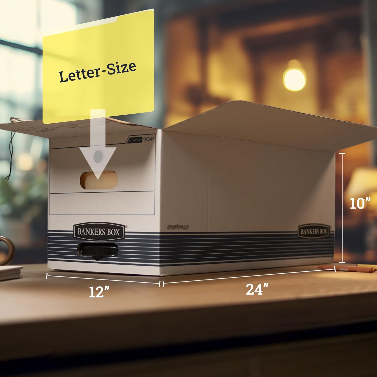 Detalle 2 de Bankers Box File Box, Letter