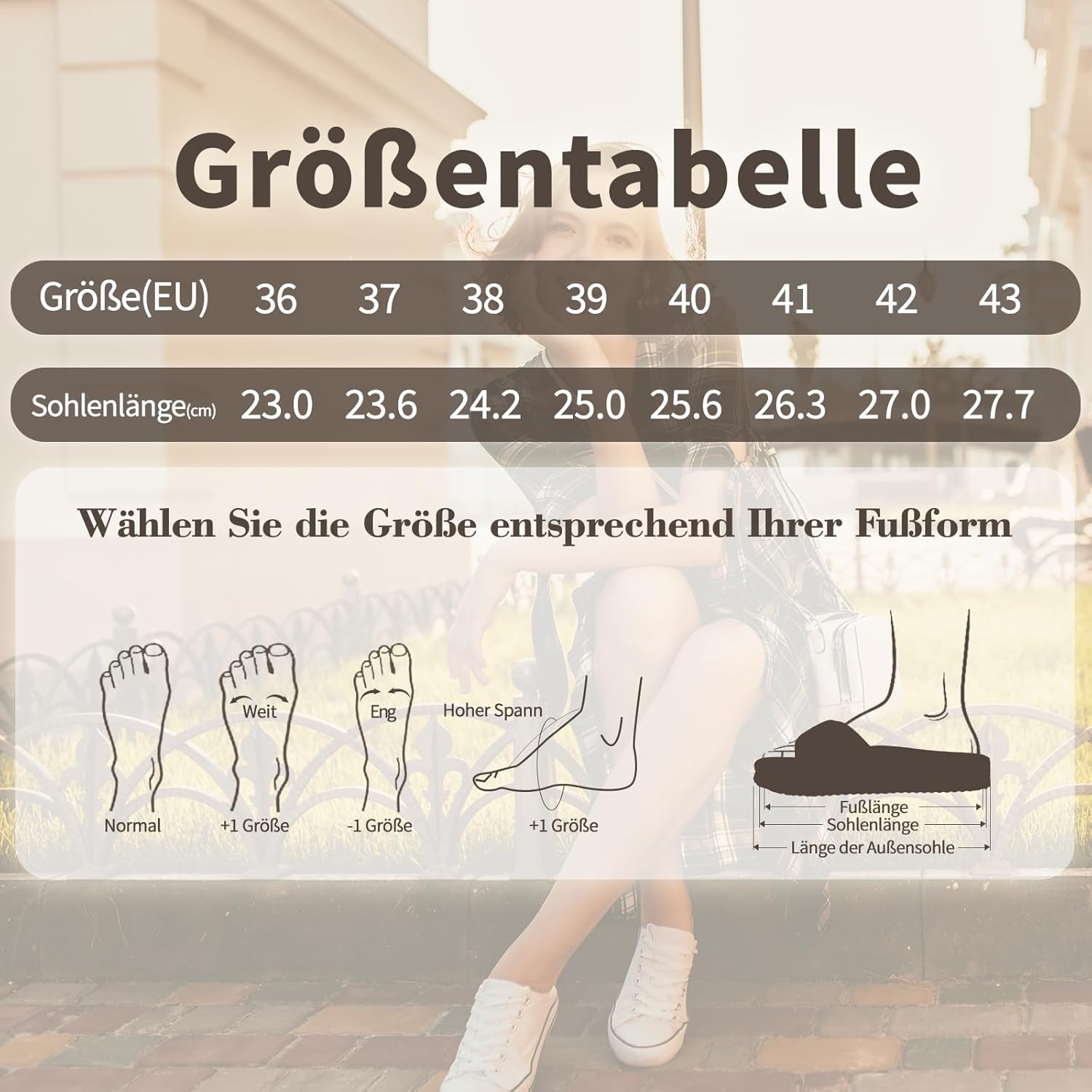 Thumbnail 5 de Torotto Pantoletten Damen Sandalen – verstellbarer Riemen mit Schnalle, flacher Komfort