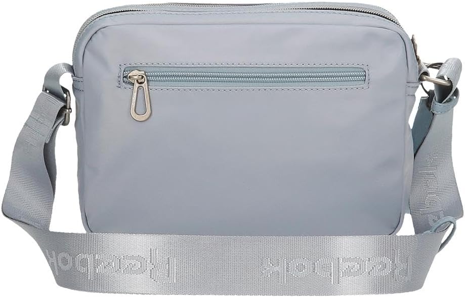 Thumbnail 2 de Reebok Annabel : sac bandoulière bleu en polyester et PU (25 x 18 x 7 cm) avec double compartiment