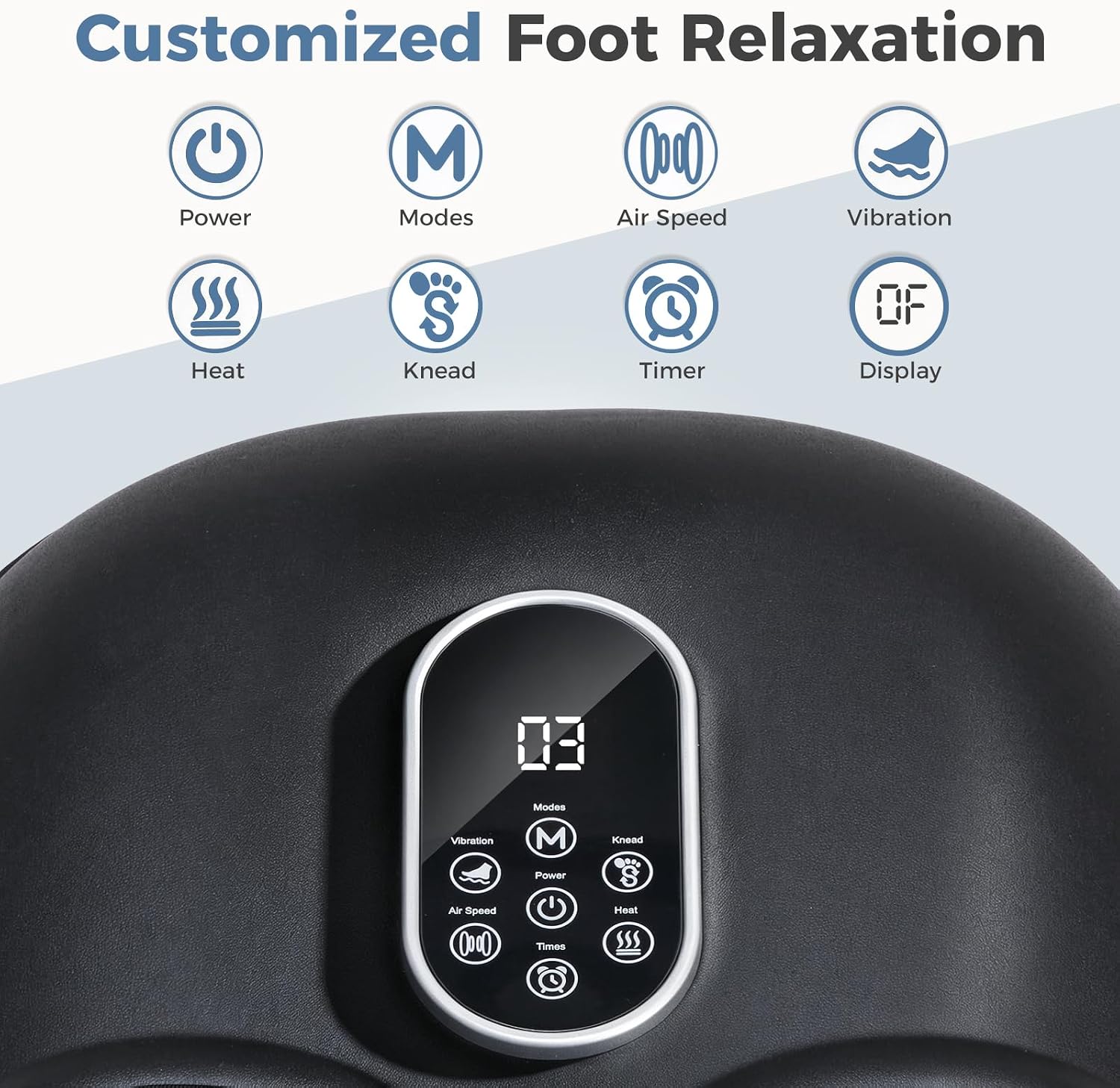 Detalle 2 de DUMOS Foot Massager with Heat