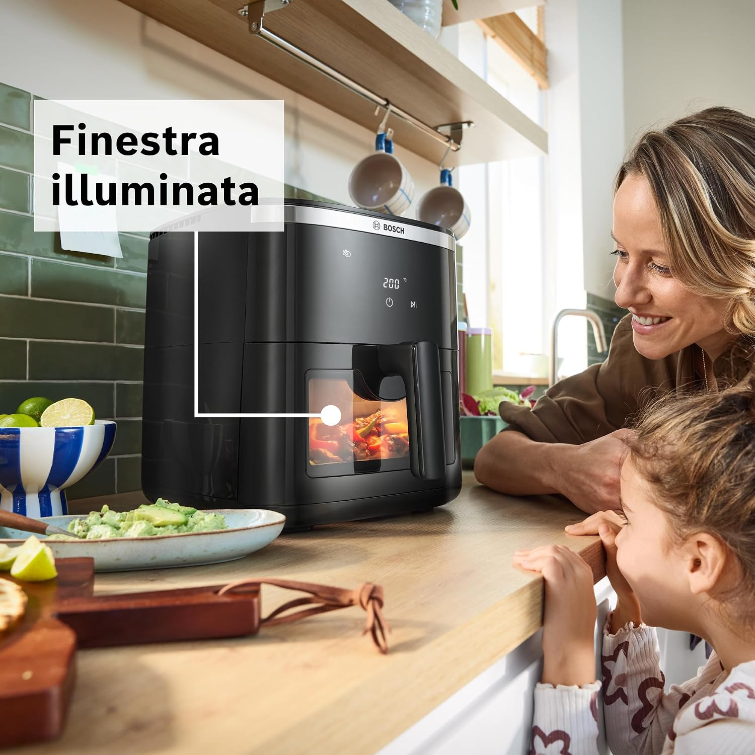 Thumbnail 6 de Bosch Serie 6 MAF671B0 Air Fryer 7,2 L