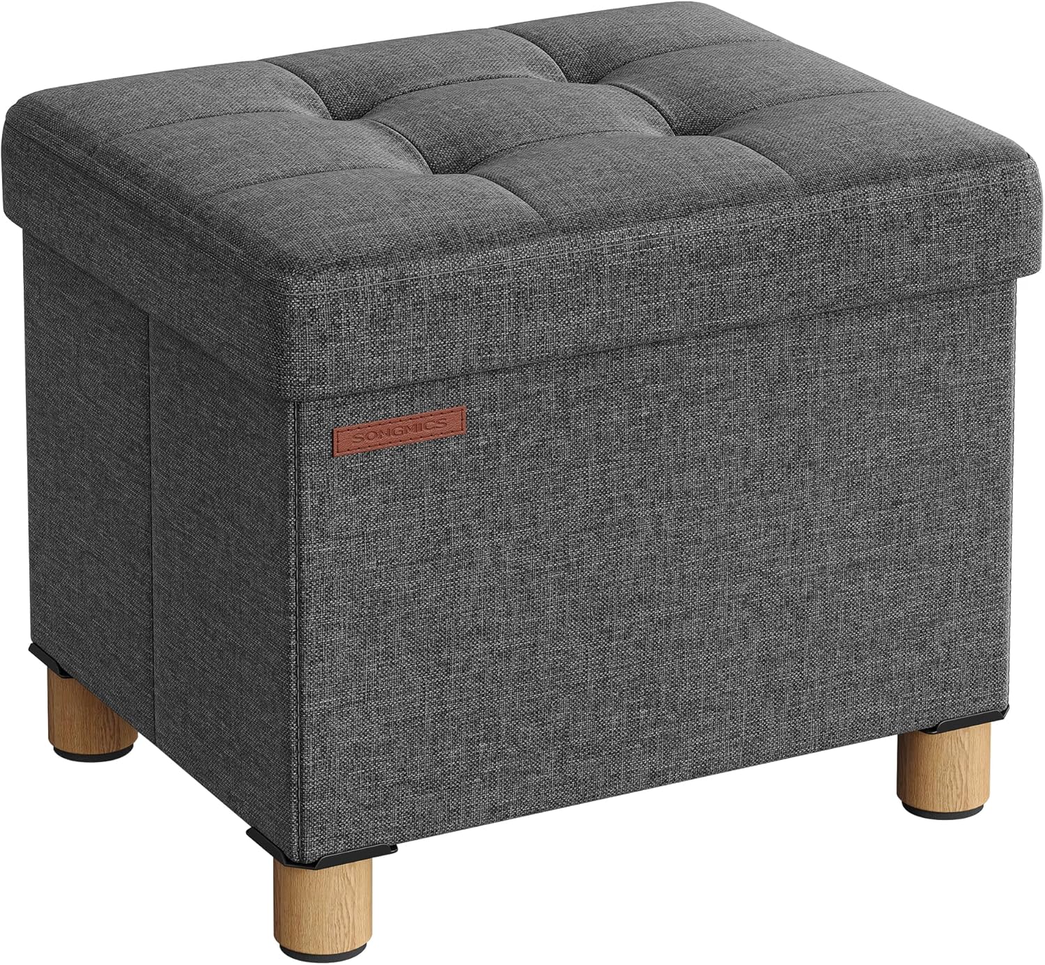 Detalle de SONGMICS LSF012G11 Pouf contenitore 32 x 40 cm