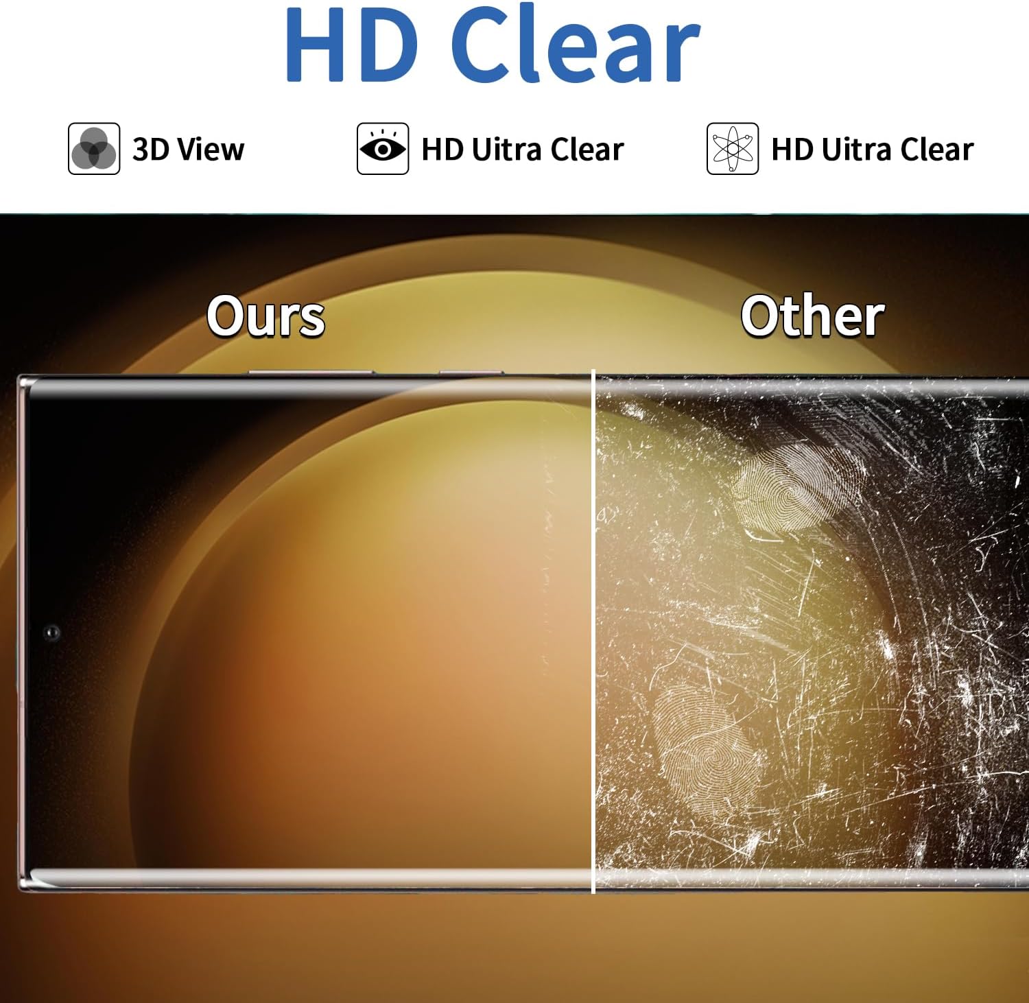 Thumbnail 6 de Galaxy S23 Ultra Screen Protector 3-Pack