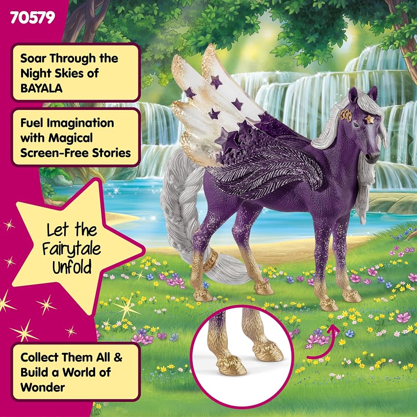 Thumbnail 3 de Schleich 70579 Pegaso de las Estrellas, yegua 🐴