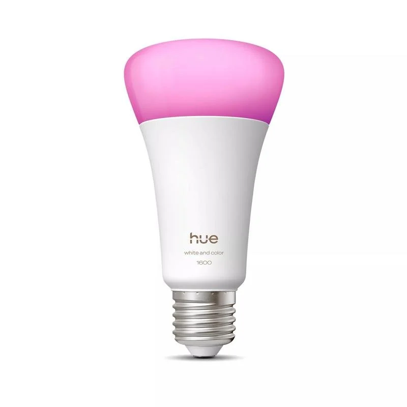 Detalle de Philips Hue White and Color ambiance A67 E27 1100 lúmenes: bombilla inteligente con control total