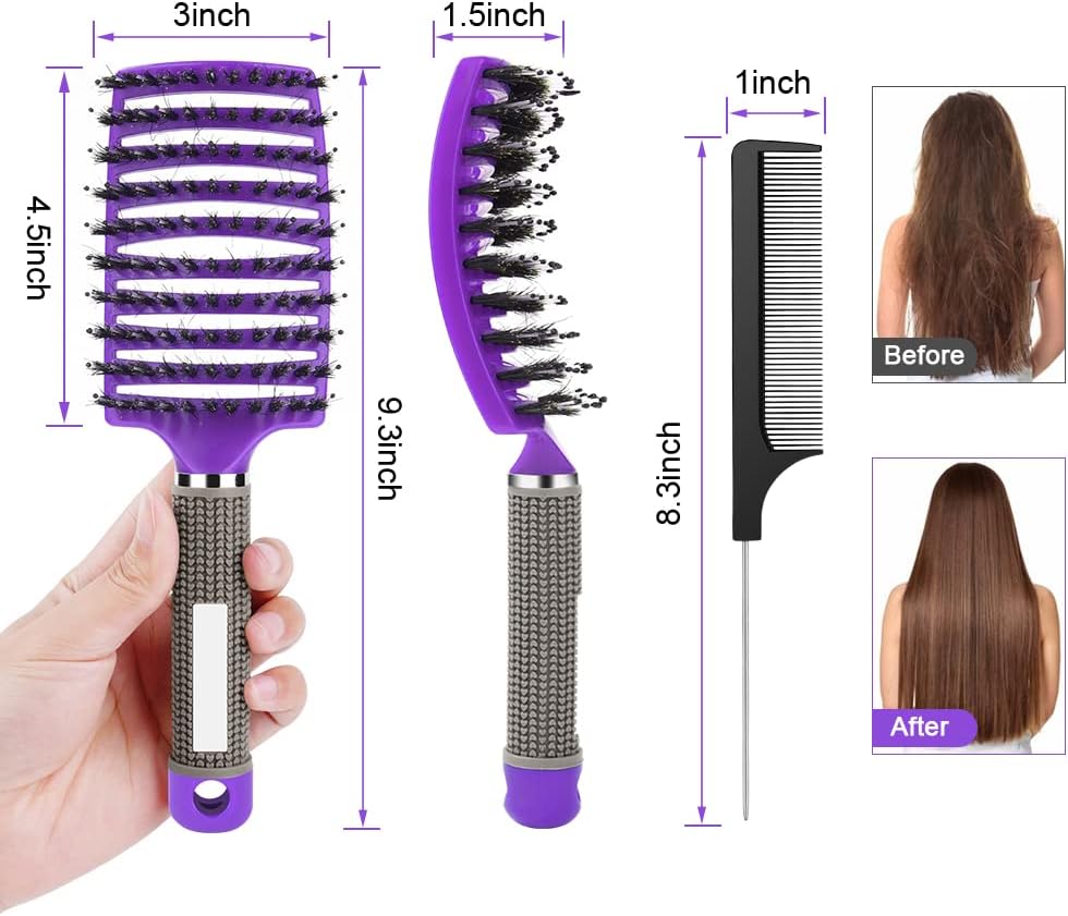 Thumbnail 2 de URAQT Spazzola per capelli curva 💇