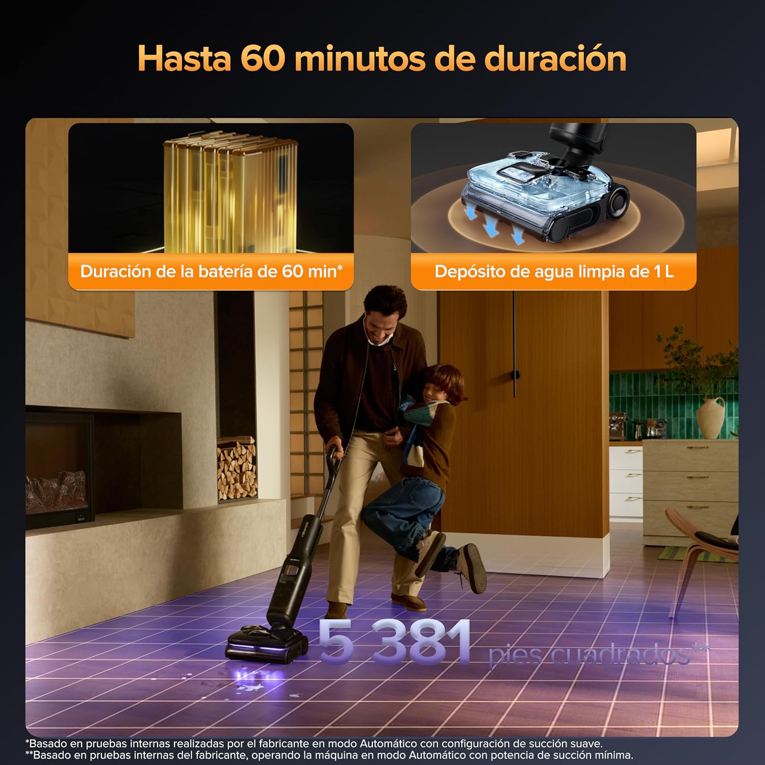 Thumbnail 6 de roborock F25 Ultra aspiradora a vapor 180°