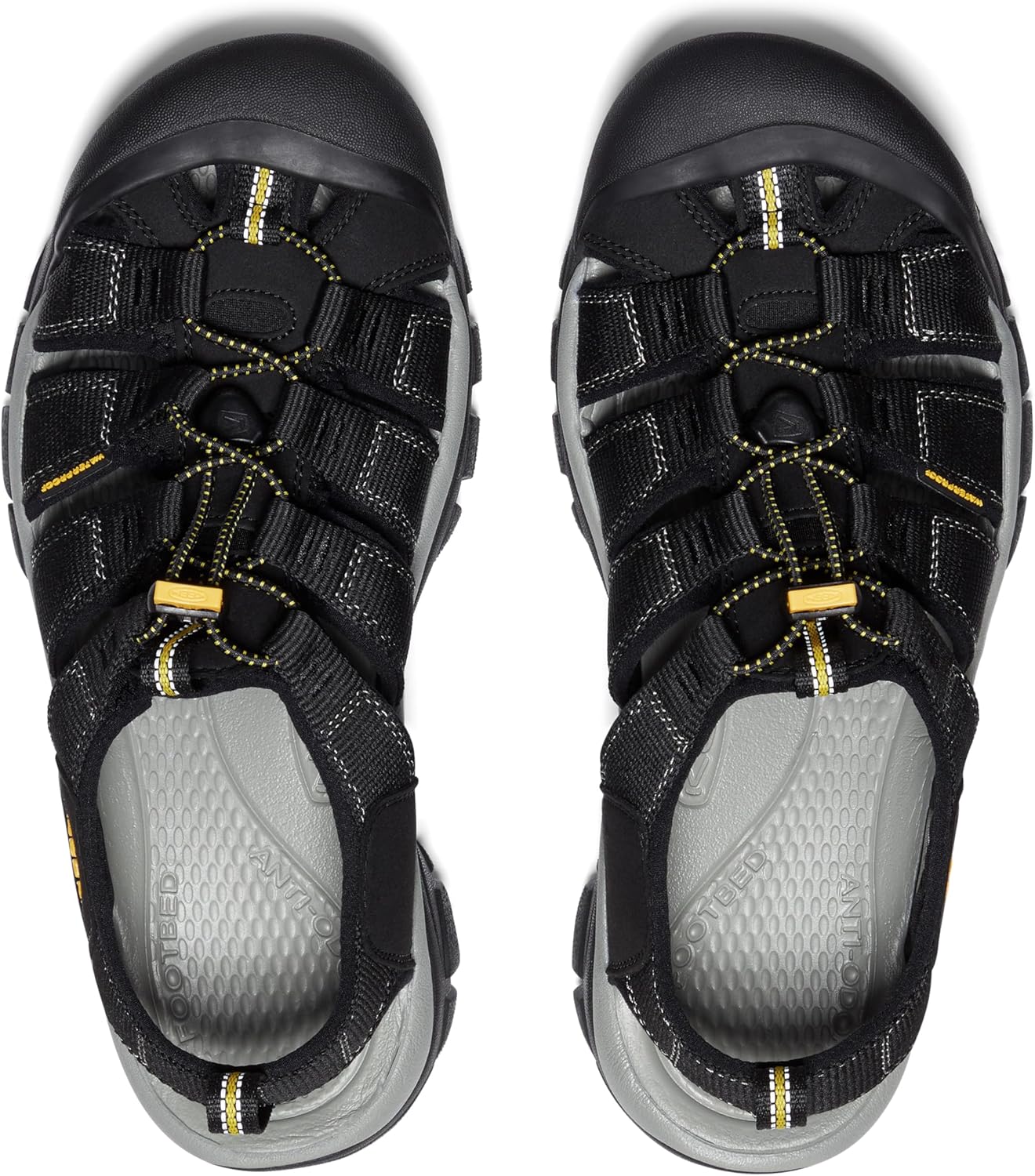 Detalle de KEEN Herren Newport H2 Sandale – wasserdicht funktional für Wasser, Strand und Alltag
