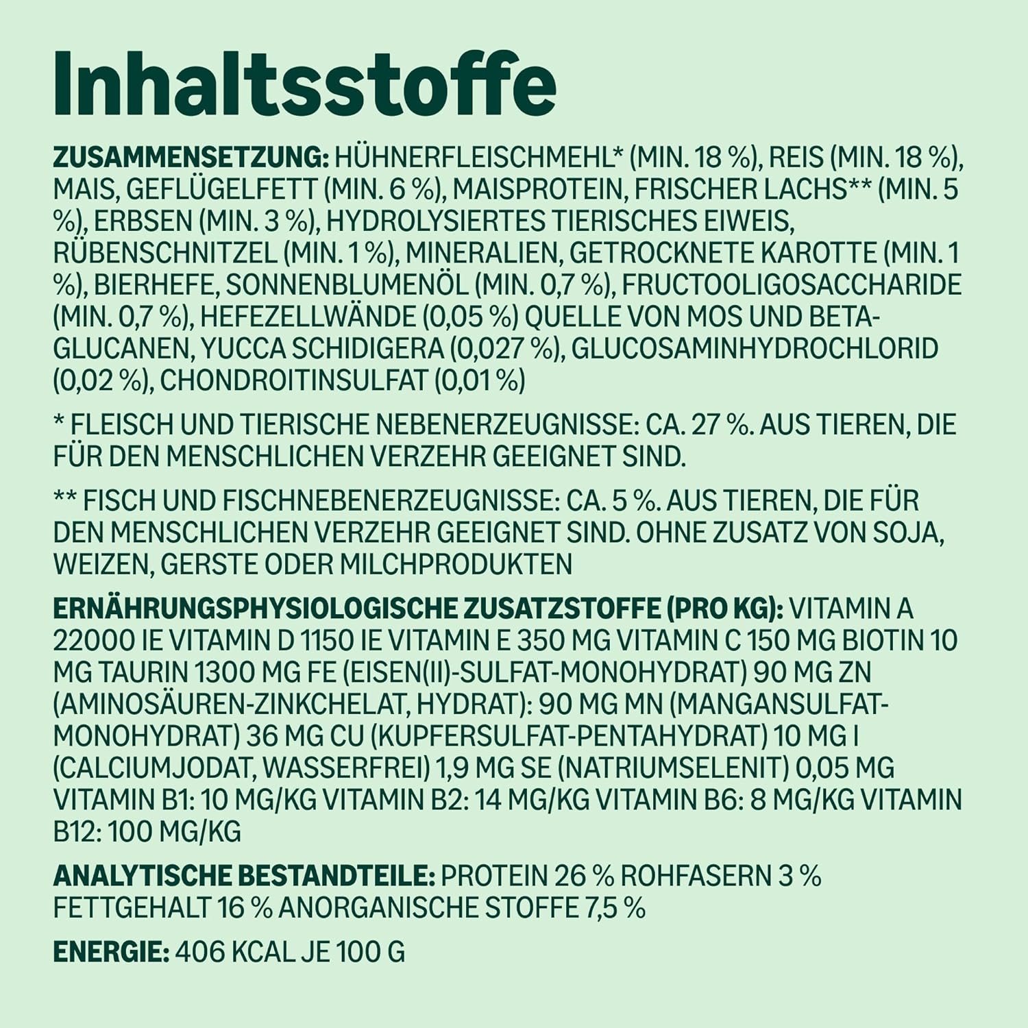 Detalle de Hundefutter Für Ausgewachsene Hunde Aller Rassen – Lachs & Reis, Fein Zubereitetes Trockenfutter, 15 kg (1er-Pack)