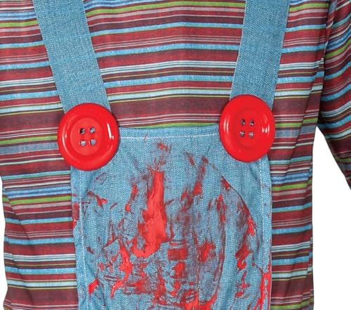 Thumbnail 2 de FIESTAS GUIRCA disfraz de muñeco poseído infantil, mono de poliéster, 7-9 años