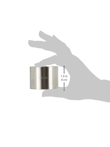 Detalle 2 de Cercle IBILI 716006 inox argent 6 x 4,5 cm 📏