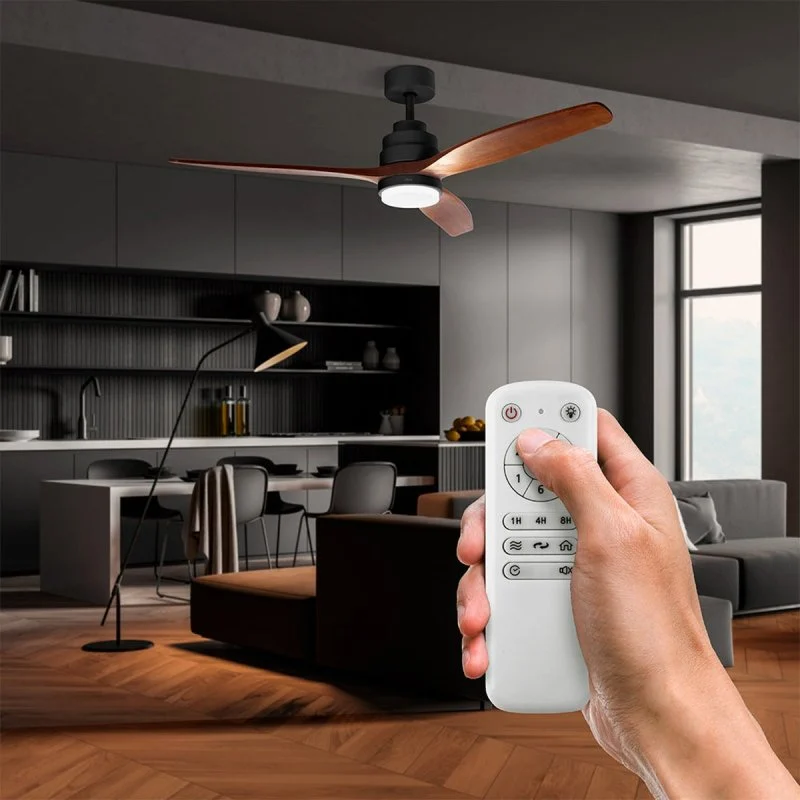 Thumbnail 1 de Ufesa Nepal: ventilador de techo con luz y mando a distancia (132 cm)