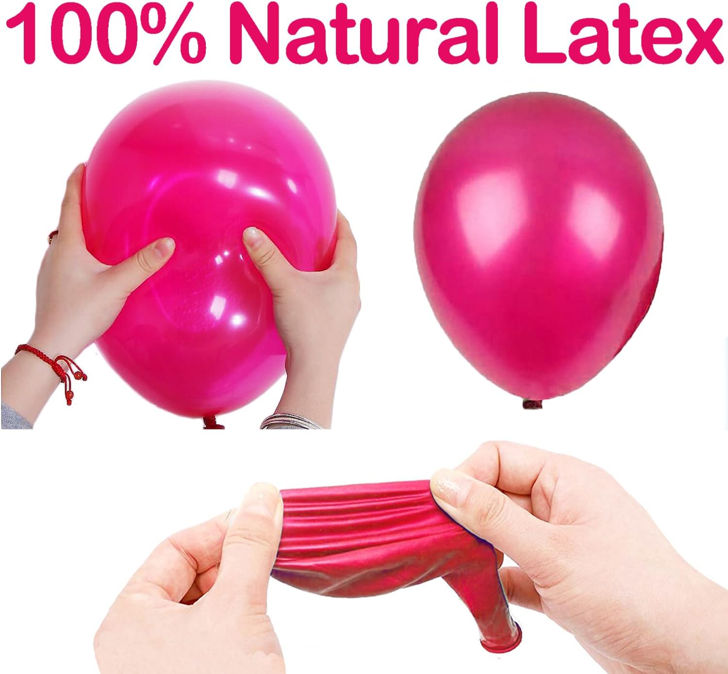 Thumbnail 3 de Tomario Rainbow Balloons 50pcs helium balloon 🎈