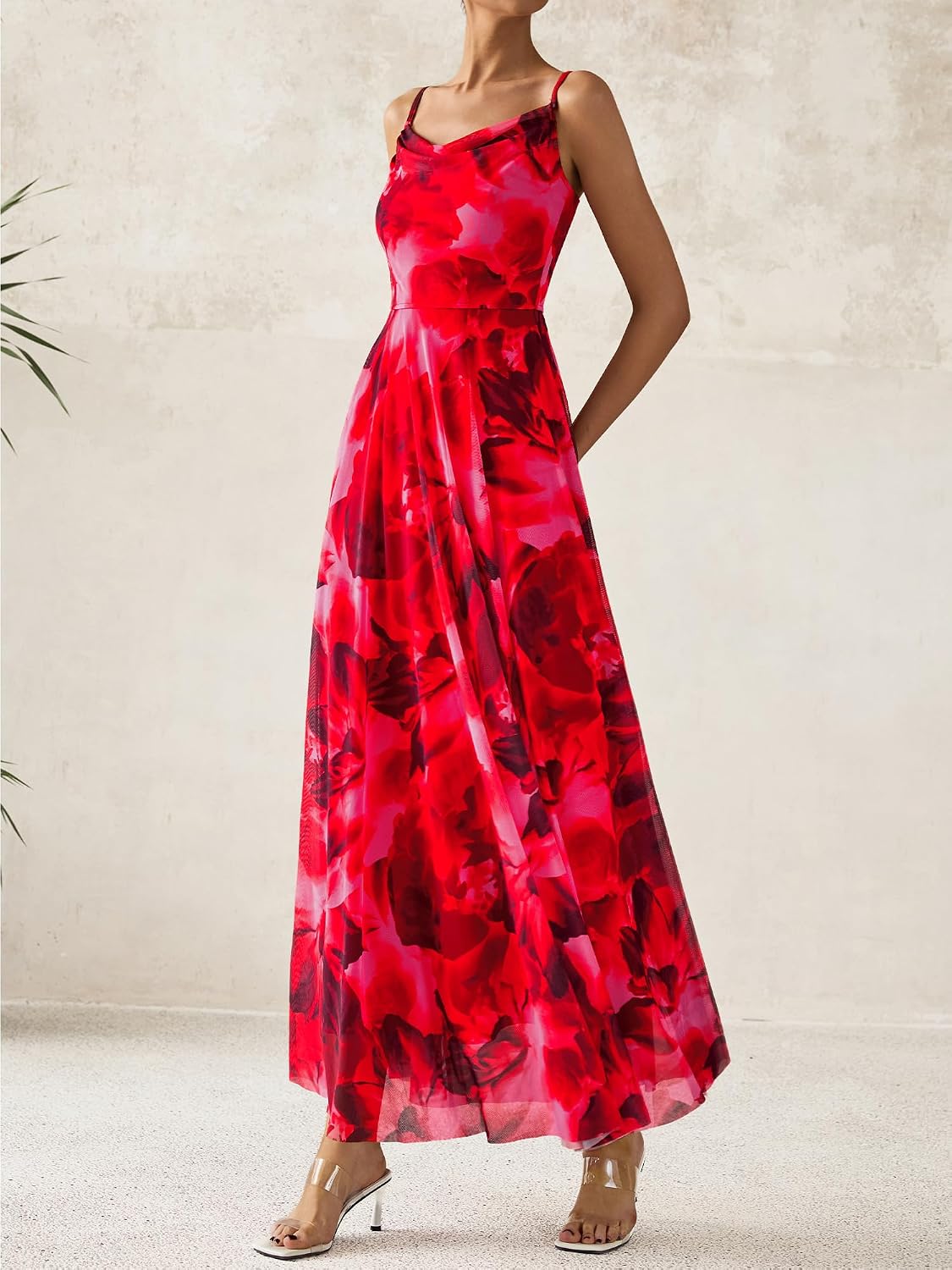 Thumbnail 5 de BTFBM Women Summer Floral Maxi Dress beachwear 🌊