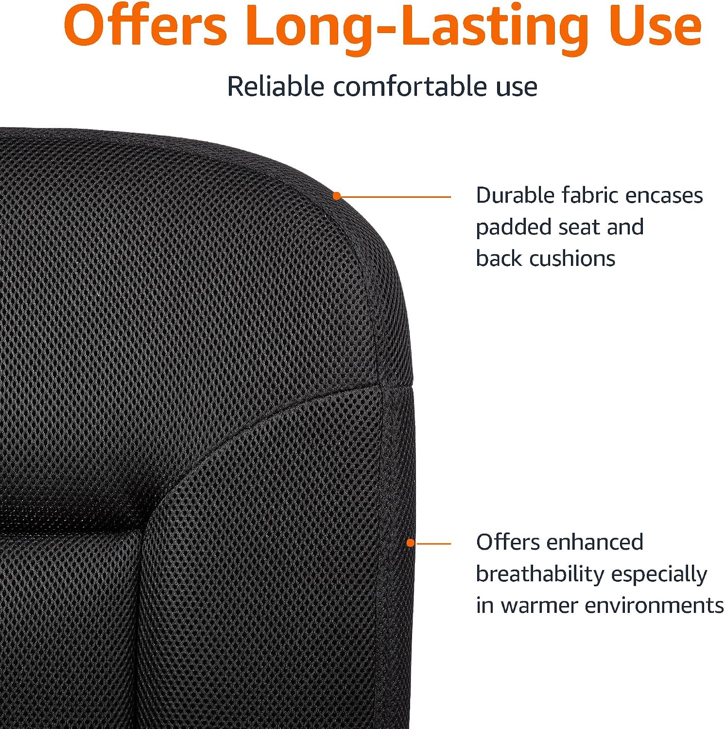 Thumbnail 4 de Amazon Basics Ergonomic Office Chair 65 cm