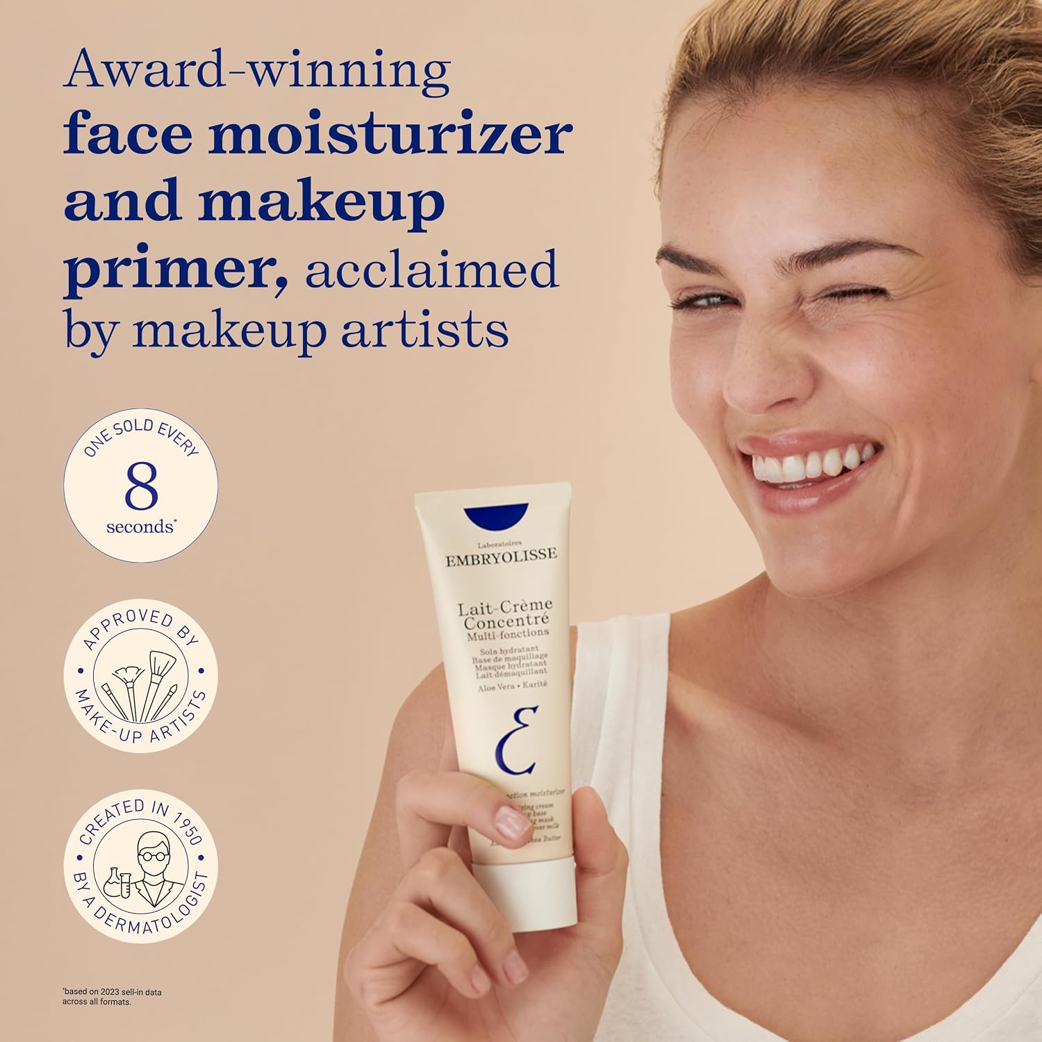 Detalle de Embryolisse Lait-Crème Concentré K-99518-1WG Face Moisturizer and Makeup Primer