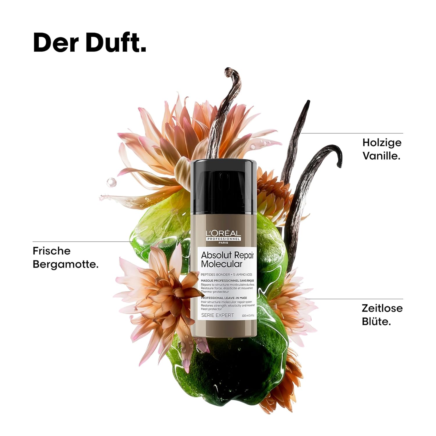 Detalle de L'Oréal Professionnel Absolut Repair Molecular Leave-In für stark strukturgeschädigtes Haar