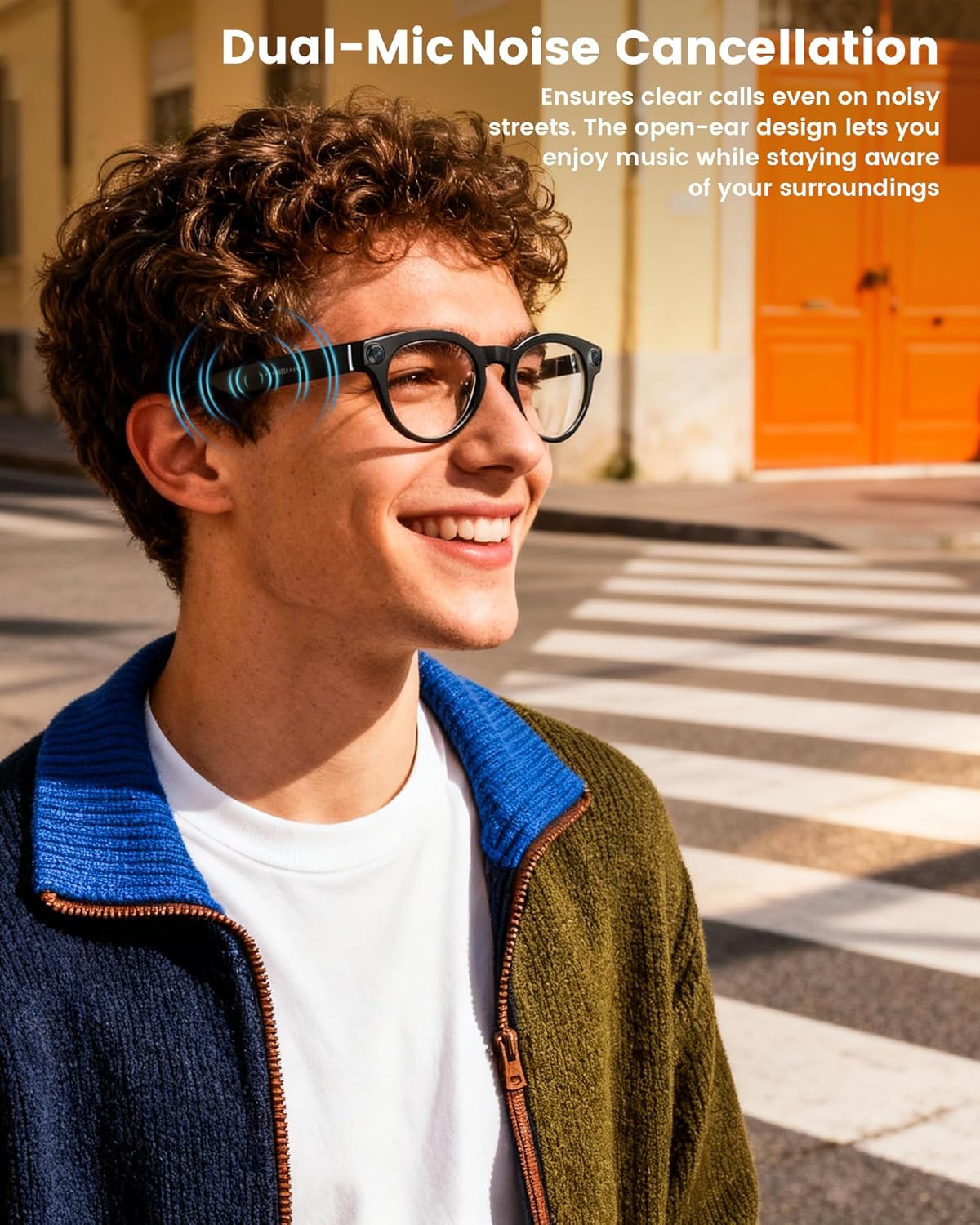 Thumbnail 5 de Orpnkna Smart Glasses 8MP camera