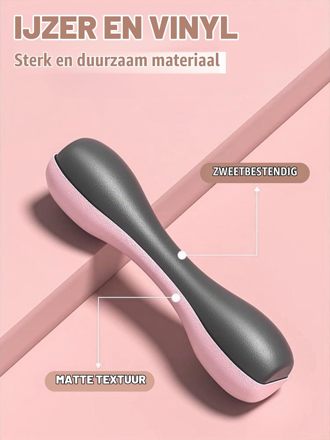 Detalle 2 de MAGIC SELECT halterset met 2 neopreen halters en antislip grip
