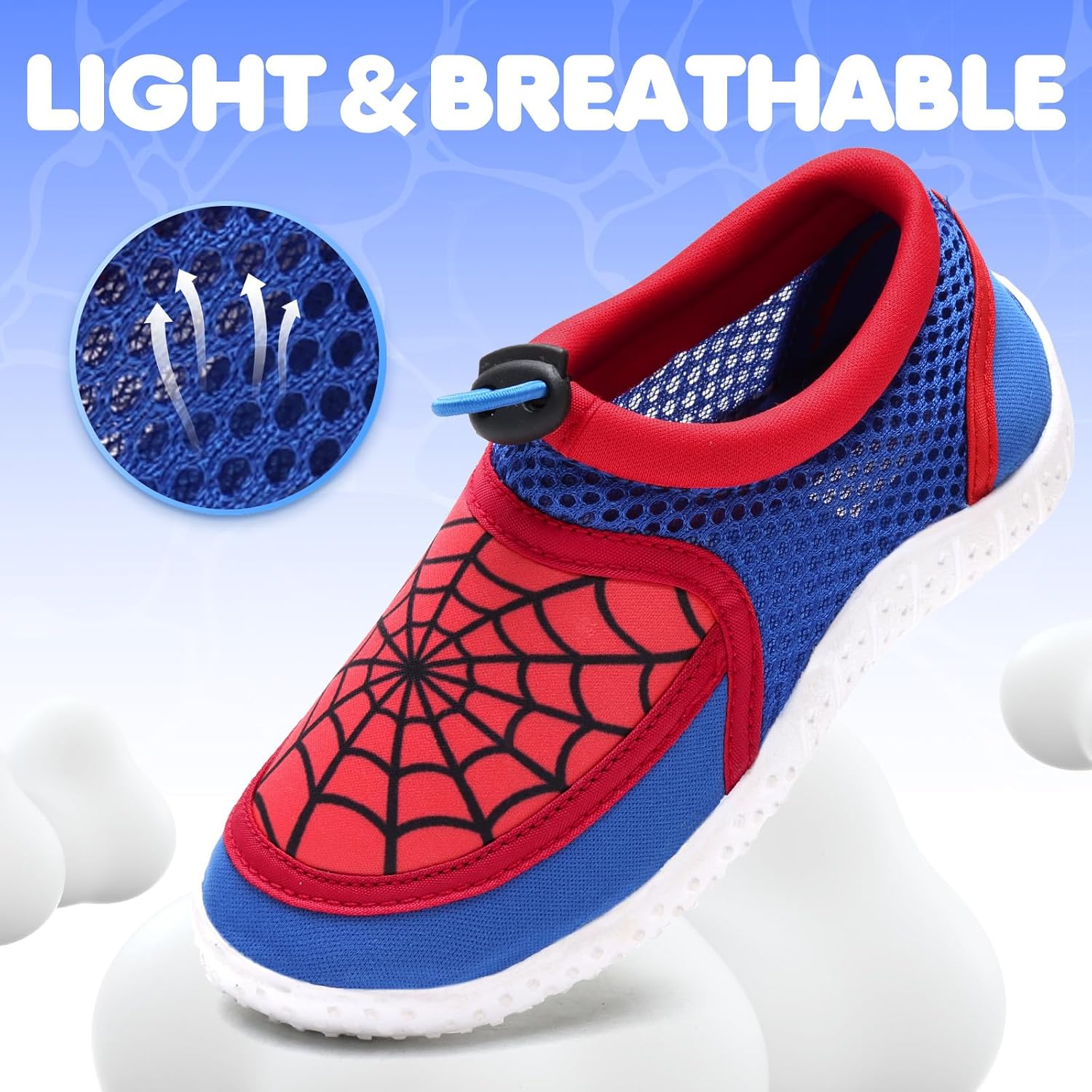 Detalle de WateLves Wasserschuhe Kinder (Jungen & Mädchen) – Strandschuhe, Schwimmschuhe, Aquaschuhe, Gr. 22–34