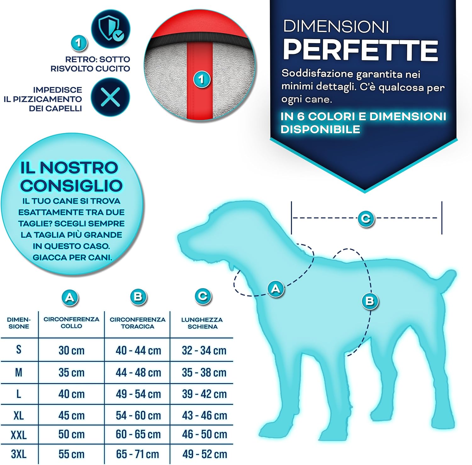 Thumbnail 1 de TRESKO Giacca Invernale per Cani XL impermeabile