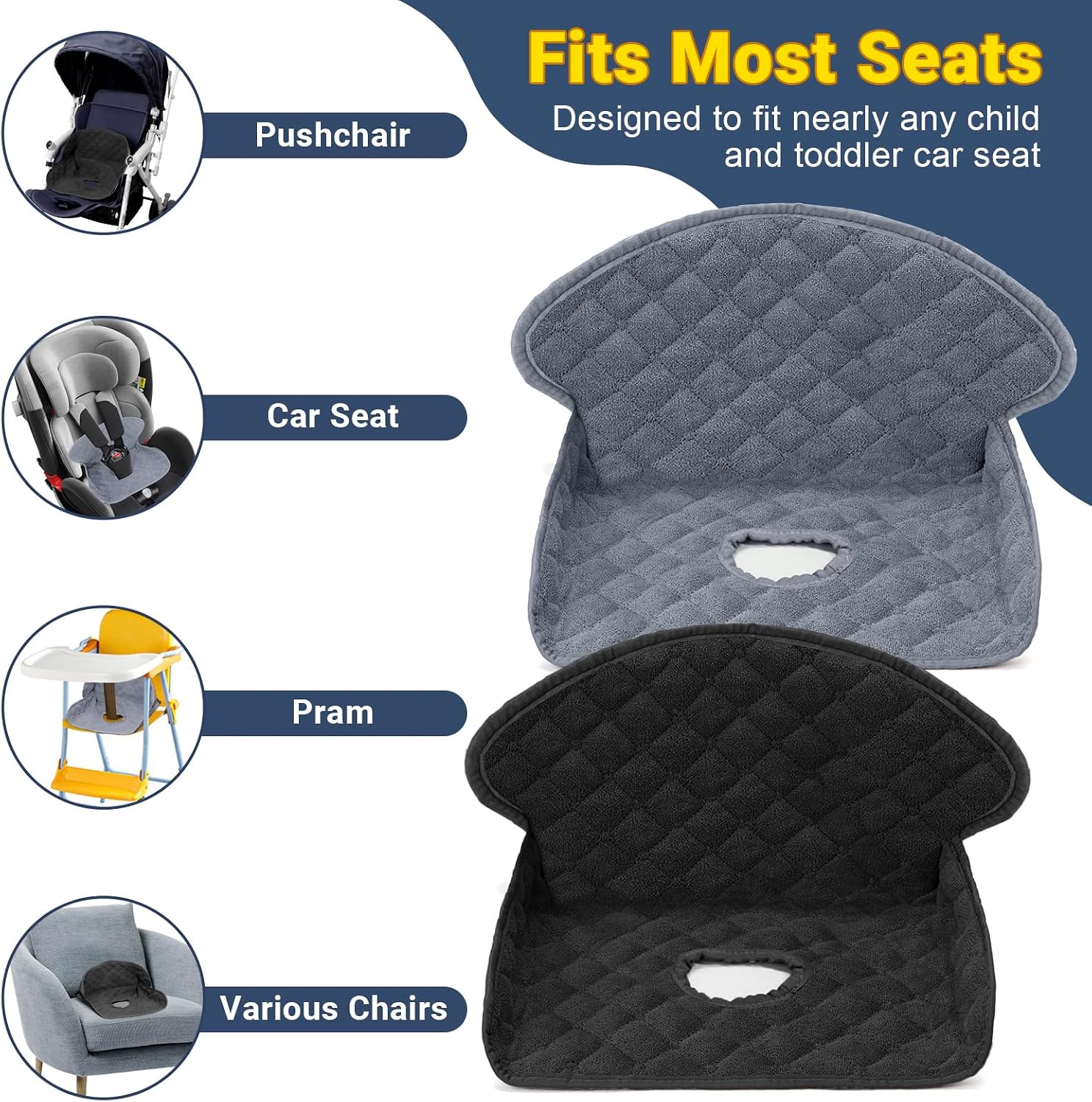 Thumbnail 2 de MEMOEVER Potty Training Car Seat Protector