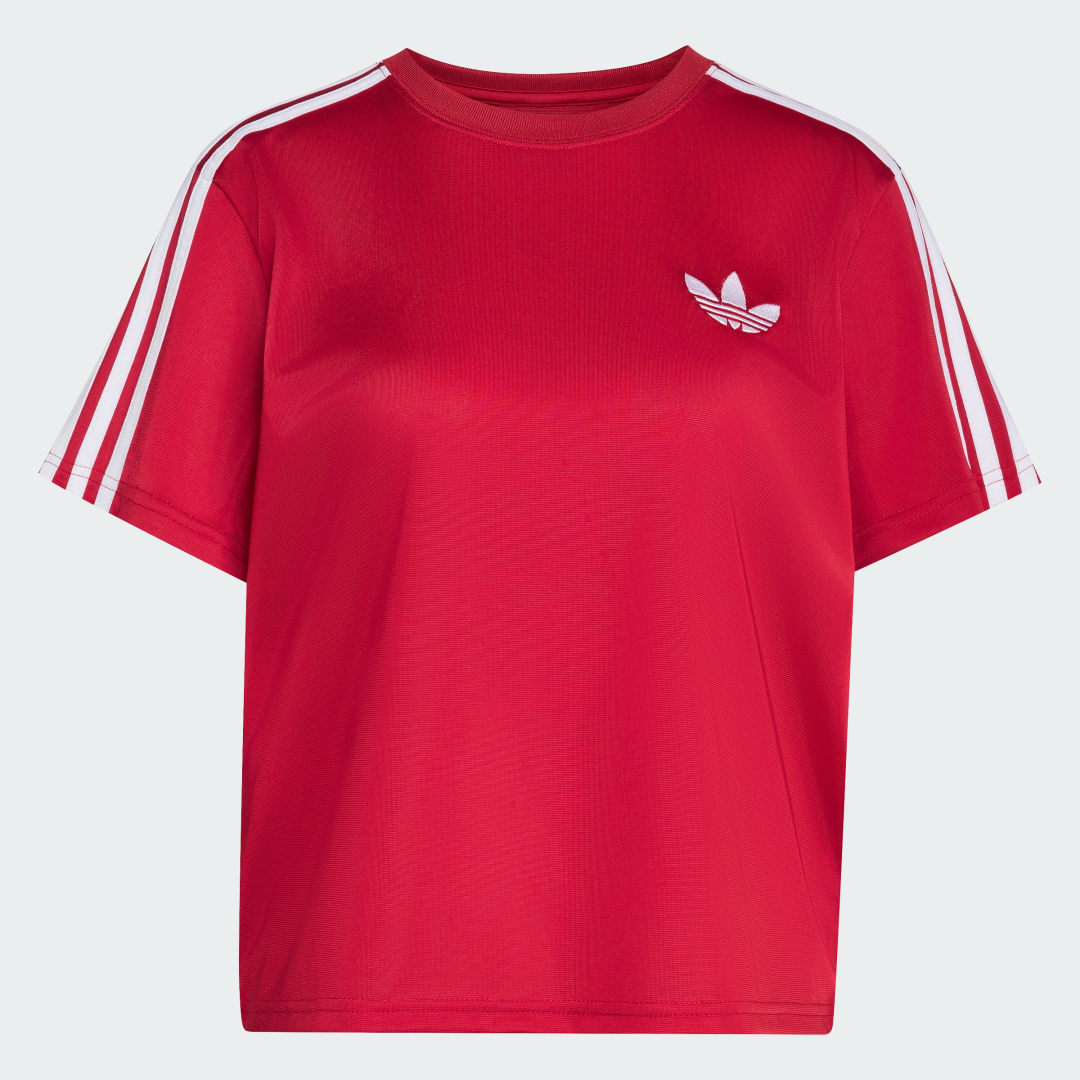 Thumbnail 3 de Camiseta Firebird de Adidas (color Burgundy) - descripción y guía de compra