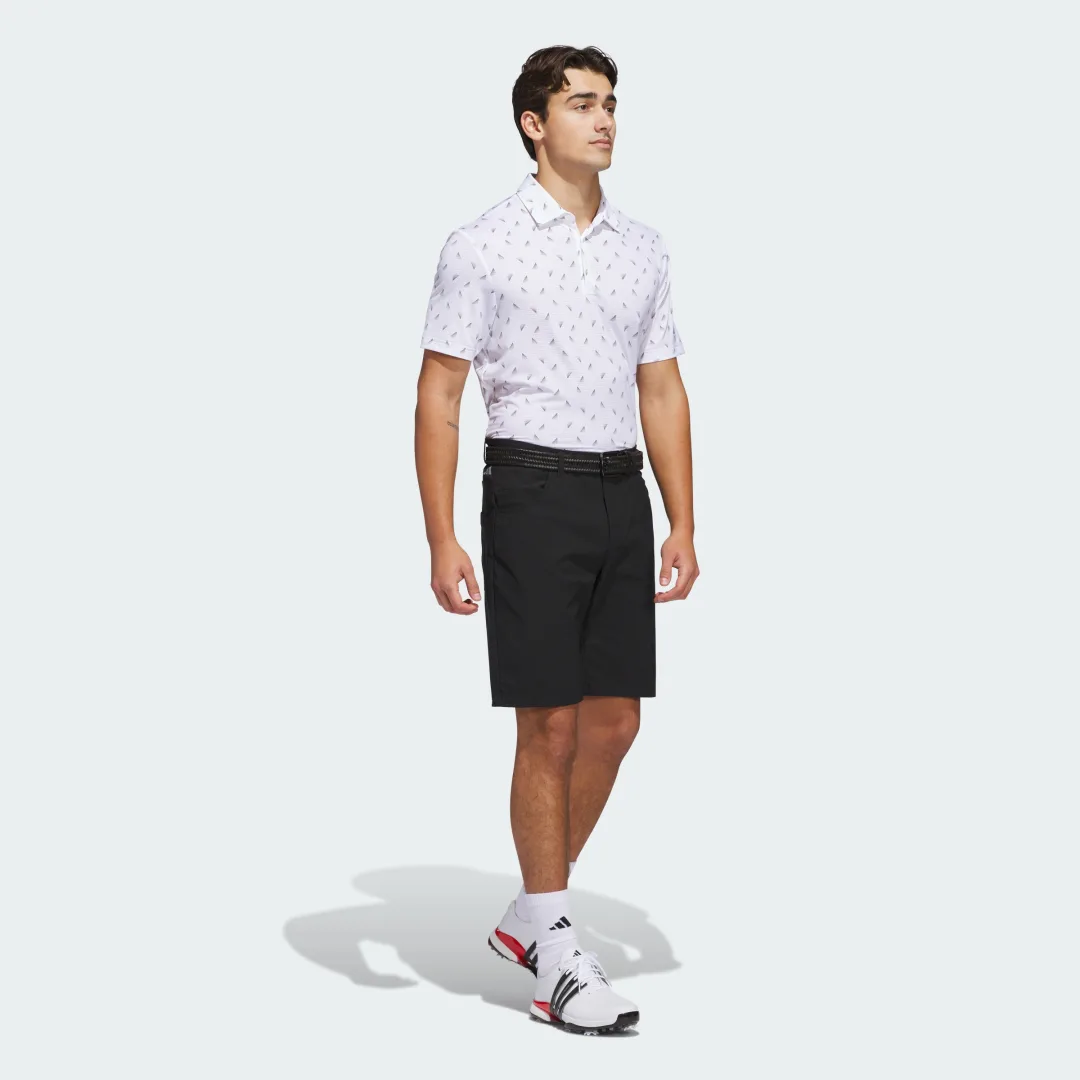 Detalle de Pantalón corto Ultimate365 5-Pocket Golf de Adidas – Negro