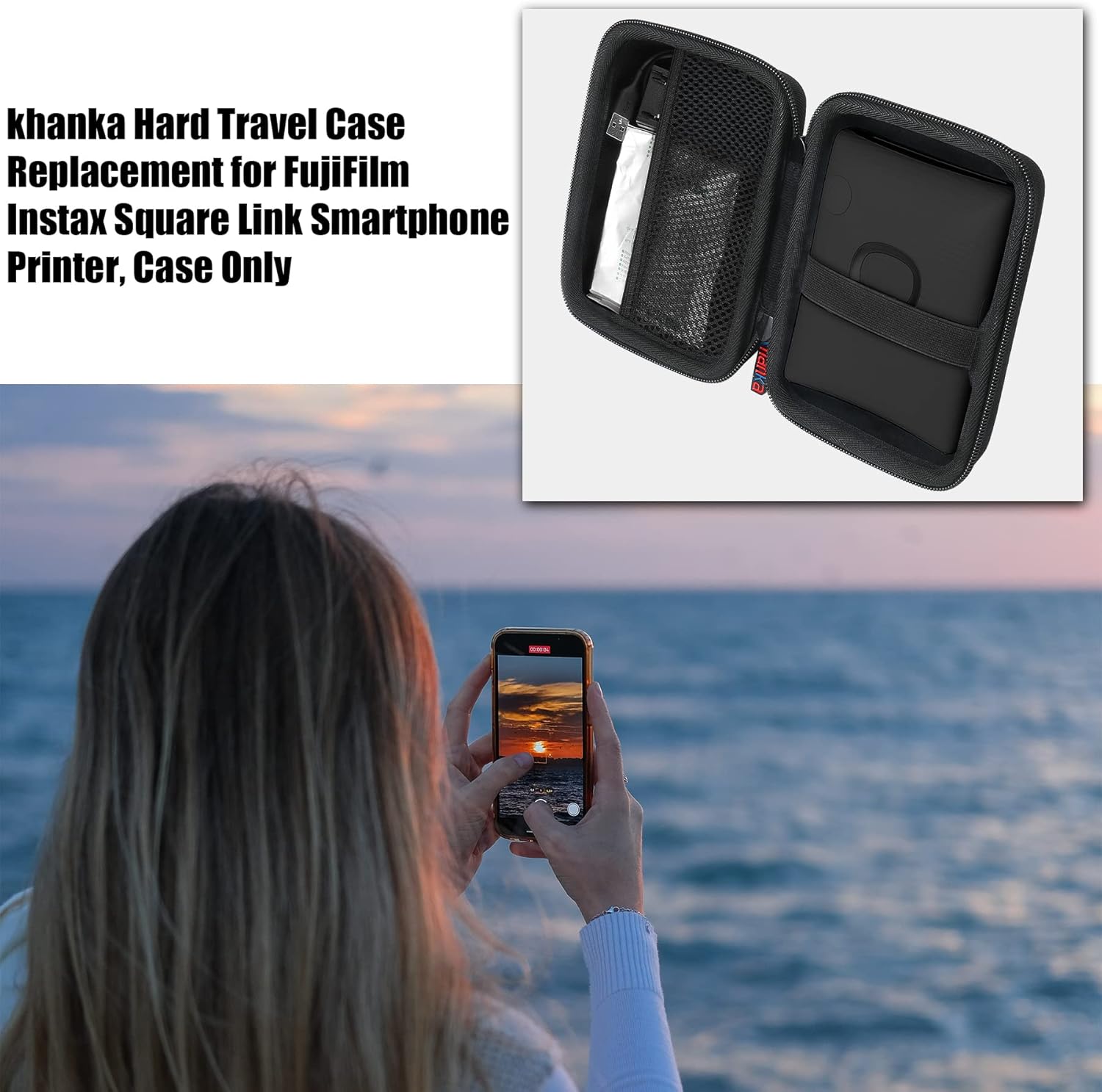 Thumbnail 5 de Khanka Hard Case for FujiFilm Instax Square Link
