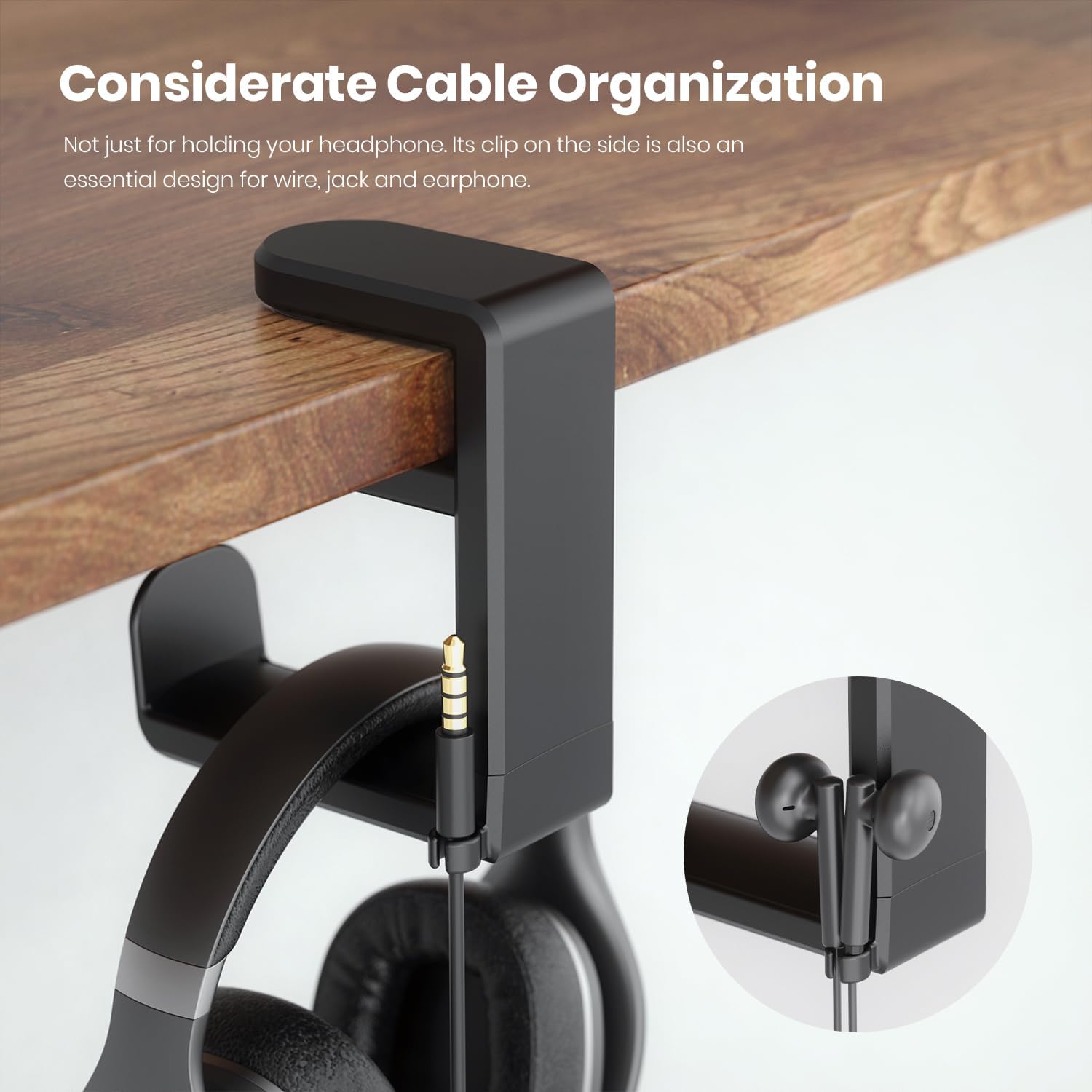 Thumbnail 6 de EURPMASK Rotating Headphone Stand 1.57 in