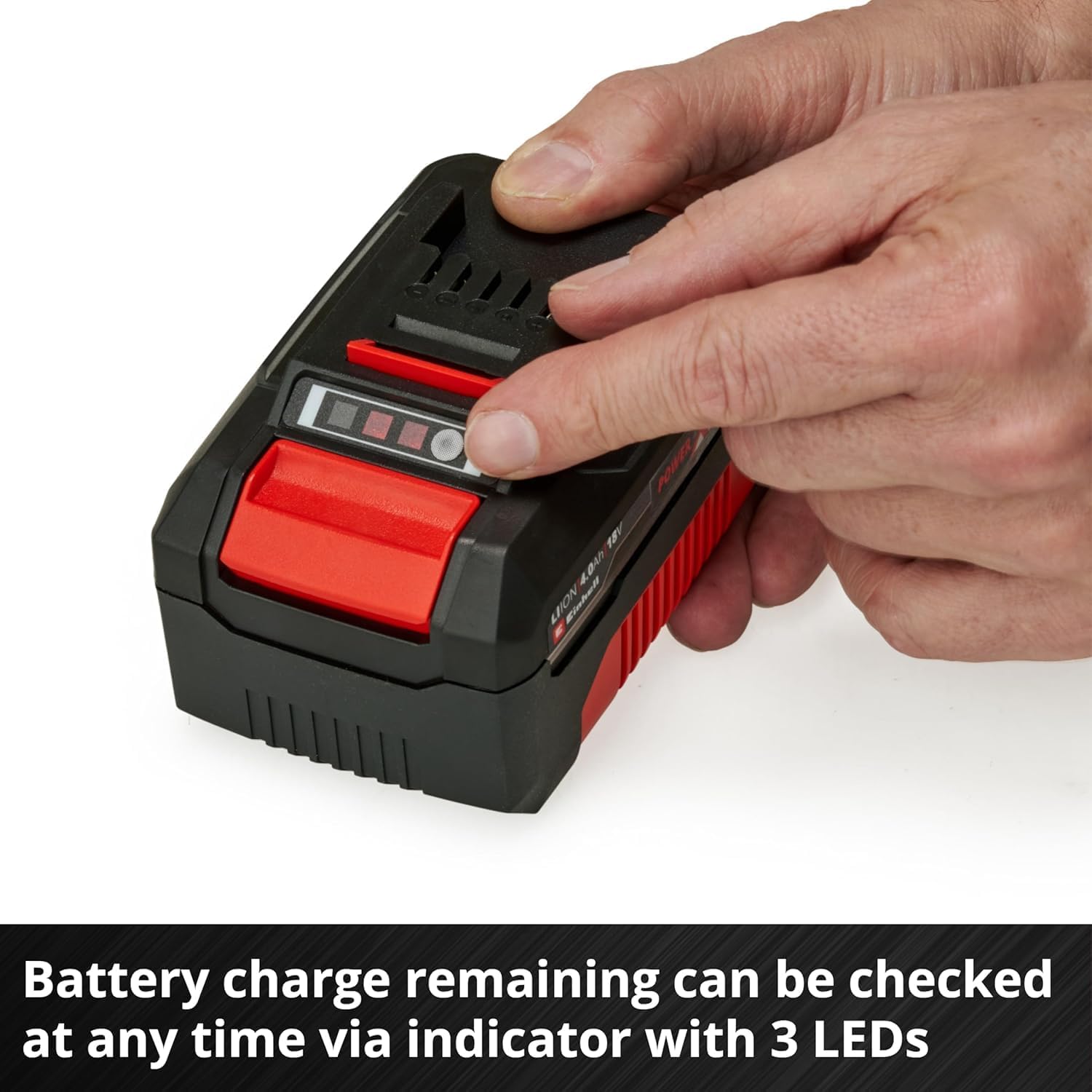 Thumbnail 6 de Einhell 18V Power X-Change Starter Kit: Twin 4.0Ah Batteries with Twincharger