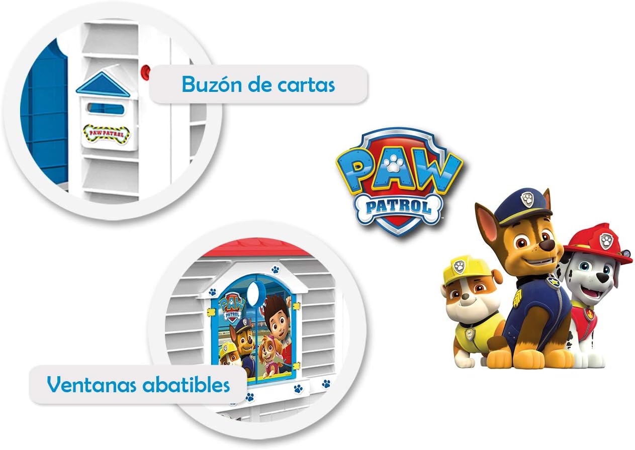 Thumbnail 4 de Chicos Casetta per bambini Paw Patrol (89526) in plastica resistente, per giochi da giardino dai 2 anni