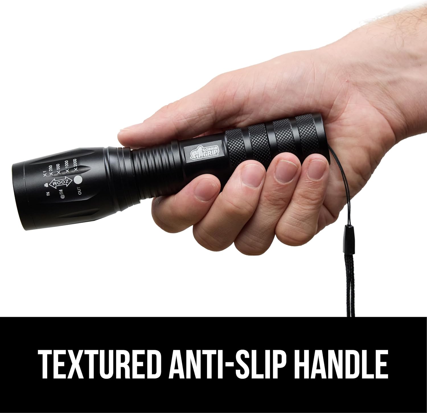 Thumbnail 6 de GORILLA GRIP LED Flashlight Aluminum Alloy