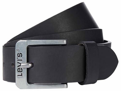 Detalle de Ceinture Levi's Homme Réversible Core Stonewashed Black/ Brown - Dessin durable, style double-face