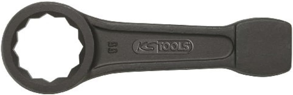 Clé à œil à frapper KS Tools 517.0946 – 46 mm en chrome-molybdène, tête brunie