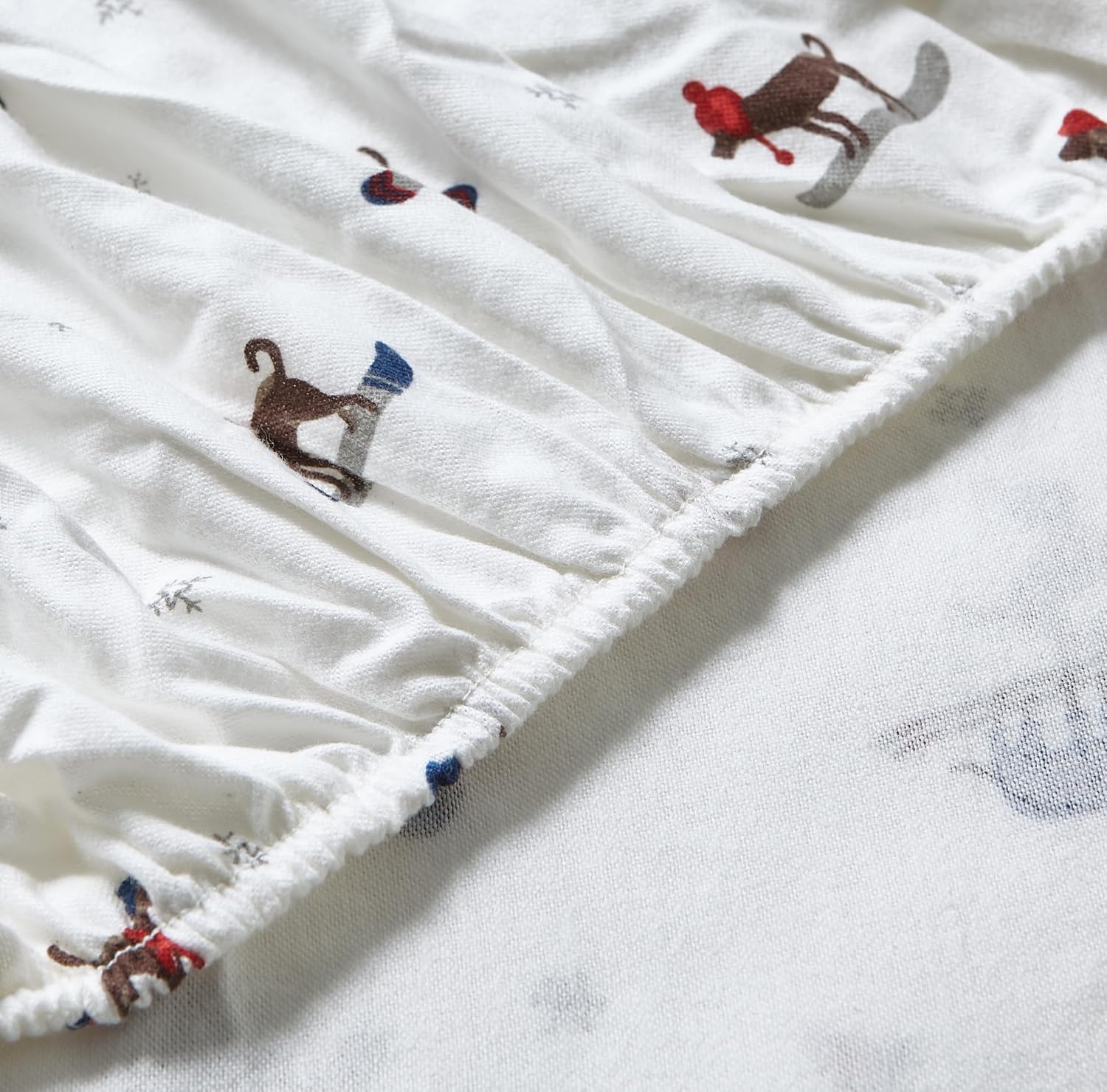 Detalle 2 de Eddie Bauer Flannel Sheets Queen, Anti-Pilling